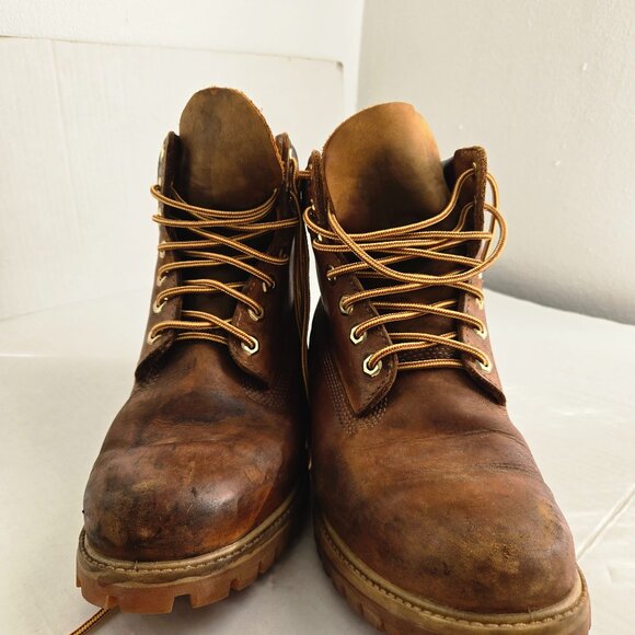 Premium Timberland Leather Boots – Waterproof – Rugged Workwear Style – Men - Picture 1 of 11